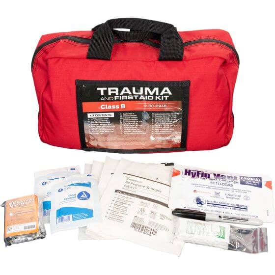 Tfa First Aid Trauma and First Aid Kits (TFAK) Class B Soft Case | AED — AED Empire