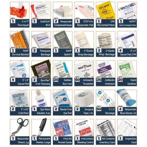 Trauma and First Aid Kits (TFAK) Hard Case - Class B