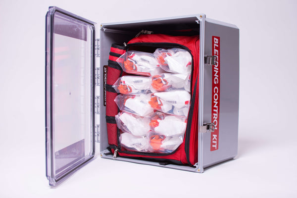 Public Access Bleeding Control Station-8 Bleeding Control Kits