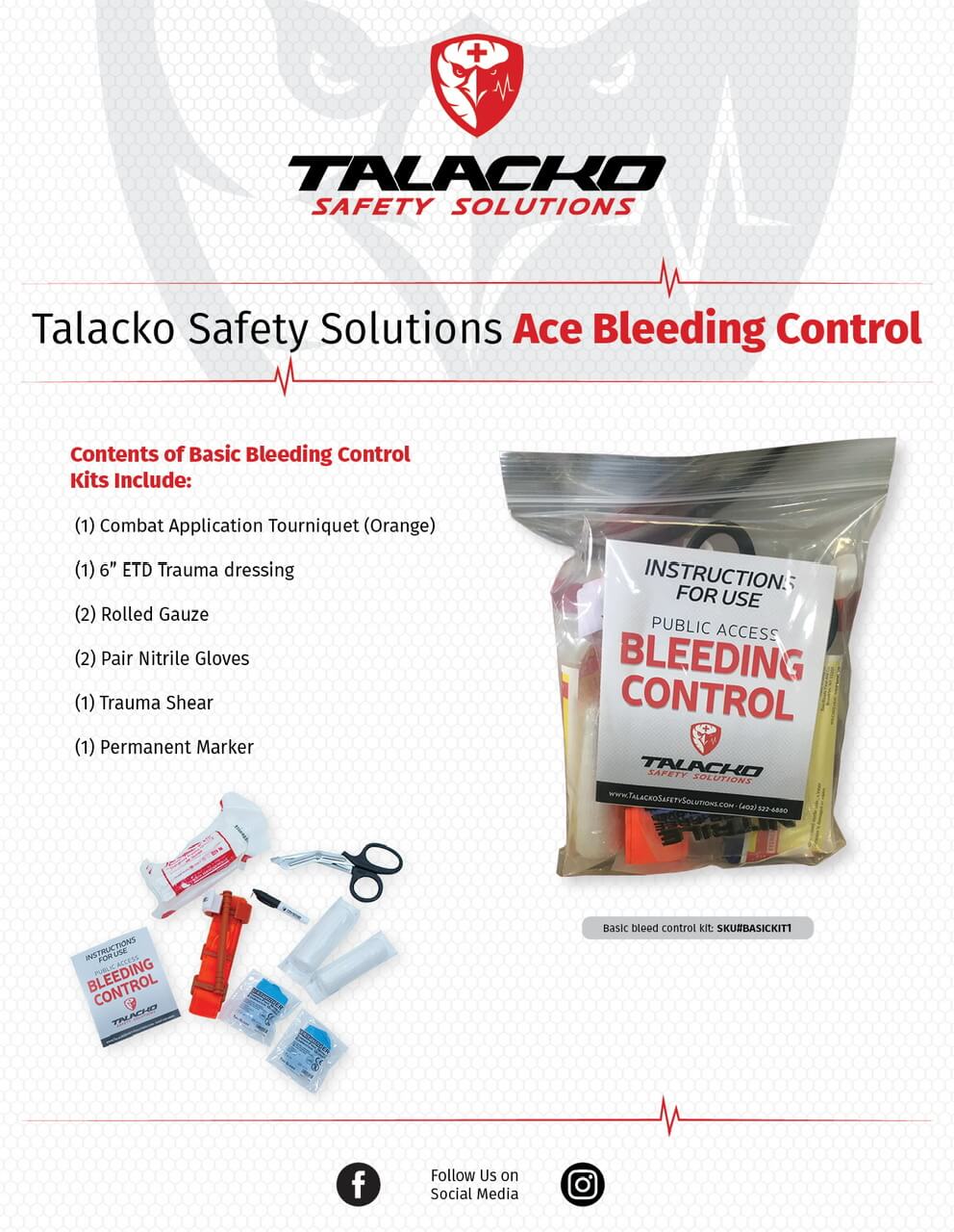 Individual Public Access Bleeding Control Station